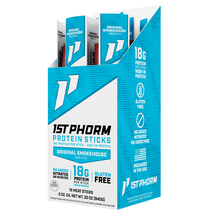 1st Phorm Protein Sticks beef and pork meat sticks