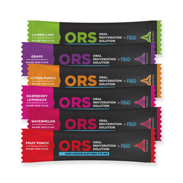 Fluid Tactical ORS (Oral Rehydration Solution)