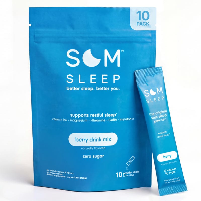 Som Sleep Berry sleep drink mix, 10-pack